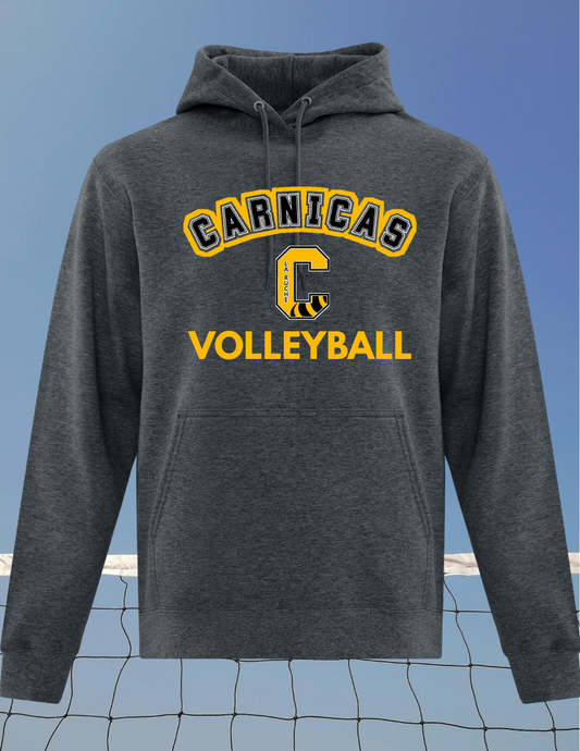 2500CV- Carnicas - Hoodie gris foncé chiné Carnicas Volleyball
