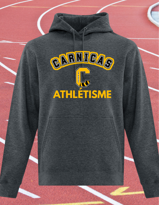 2500CA - Carnicas Athlétisme - Hoodie Bourgogne Carnicas