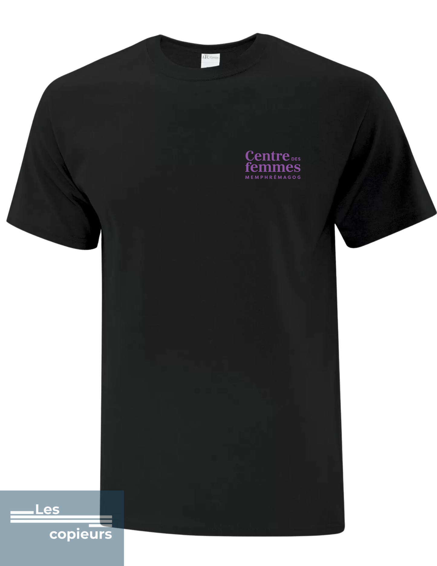 ATC1000 - T-shirt noir – Centre des femmes Memphrémagog