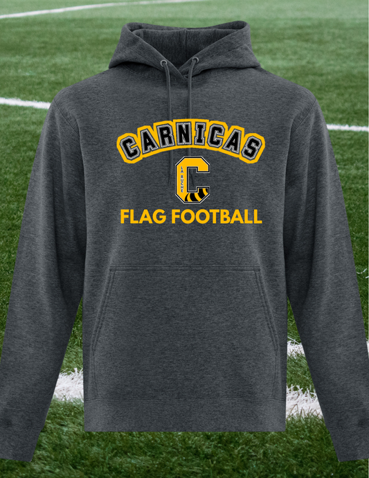 2500CFF - Carnicas Flag Football - Hoodie Bourgogne Carnicas