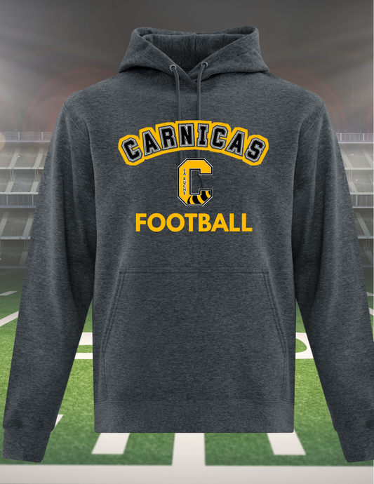 GF2500CF - Carnicas Football - Hoodie gris foncé chiné Carnicas