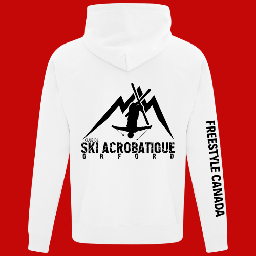 ATC2500-Ski acrobatique - Hoodie blanc