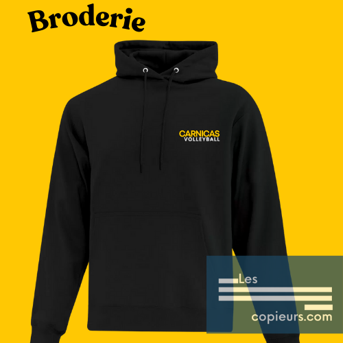 CV02_Volleyball CARNICAS LA RUCHE- Hoodie avec broderie