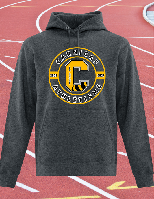 2500CAr - Carnicas Athlétisme - Hoodie Bourgogne Carnicas