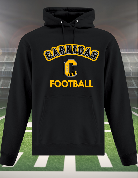 2500CF - Carnicas Football - Hoodie noir Carnicas