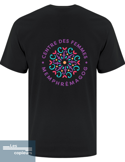 ATC1000 - T-shirt noir – Centre des femmes Memphrémagog