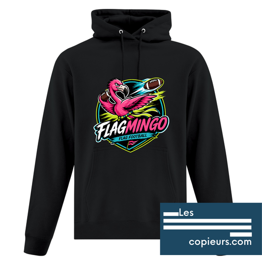 2500 - Flagmingo Flagfoot  - Hoodie noir