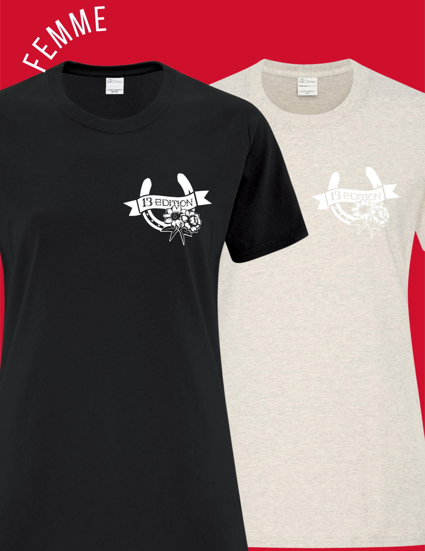 ATC1000-Rodéo - T-shirt femme "Spécial 13e édition"