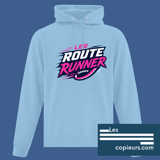 2500 - RouteRunners Flagfoot  - Hoodie bleu pâle