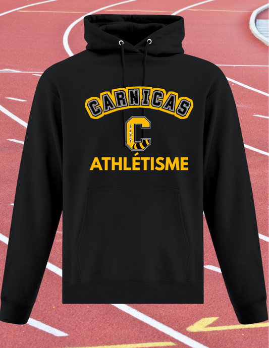 2500CA - Carnicas Athlétisme - Hoodie Noir Carnicas