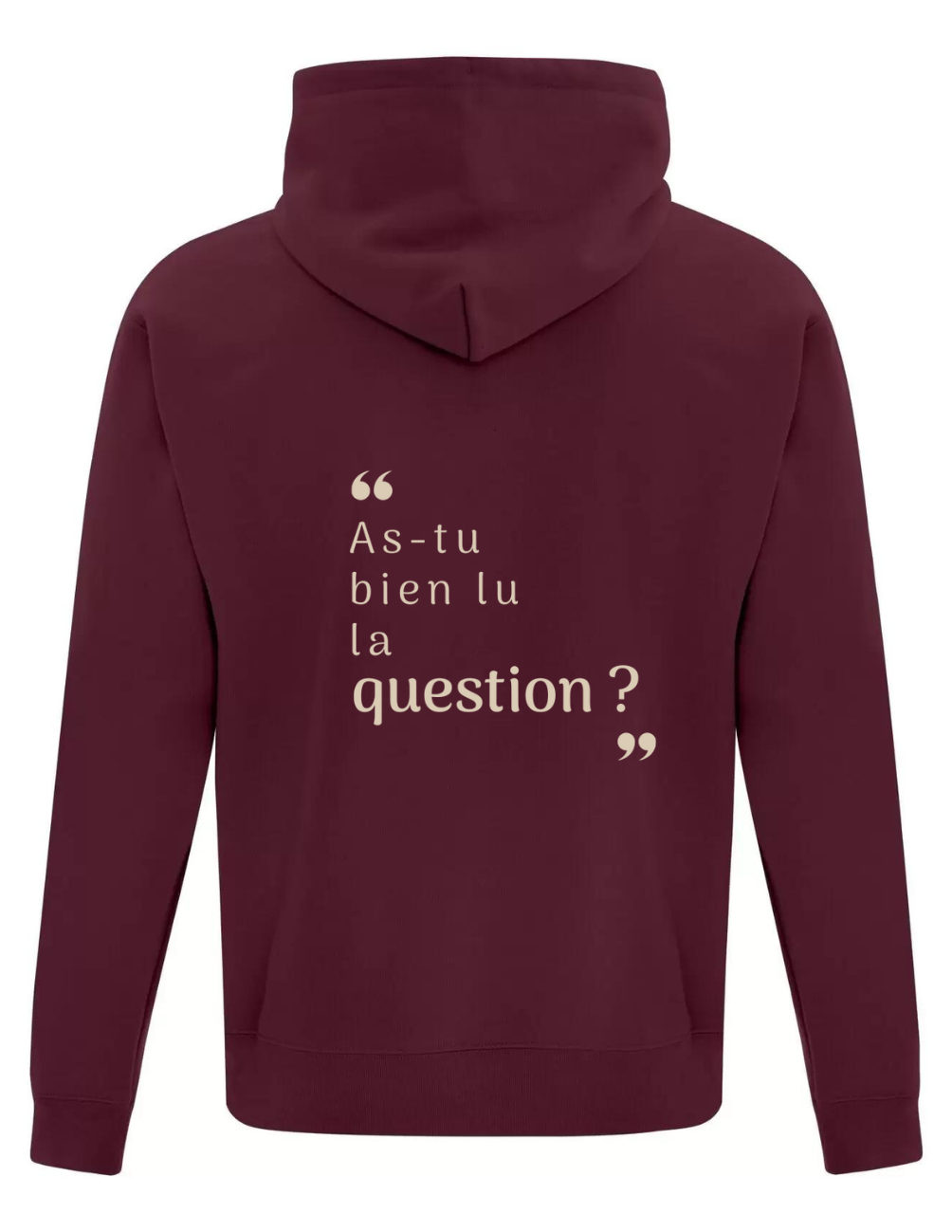 ZS00 Coton ouaté - As-tu bien lu la question ?