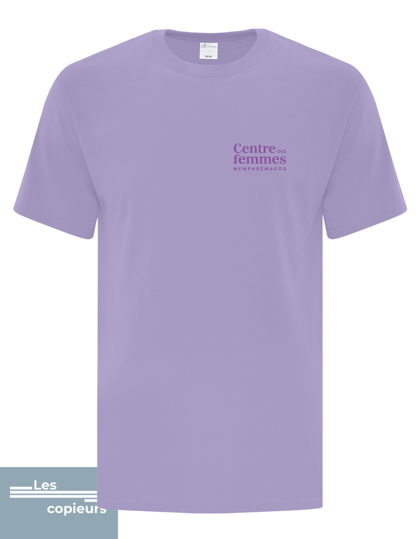 ATC1000 - T-shirt lavande – Centre des femmes Memphrémagog