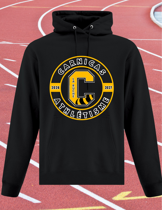 2500CAr - Carnicas Athlétisme - Hoodie Noir Carnicas