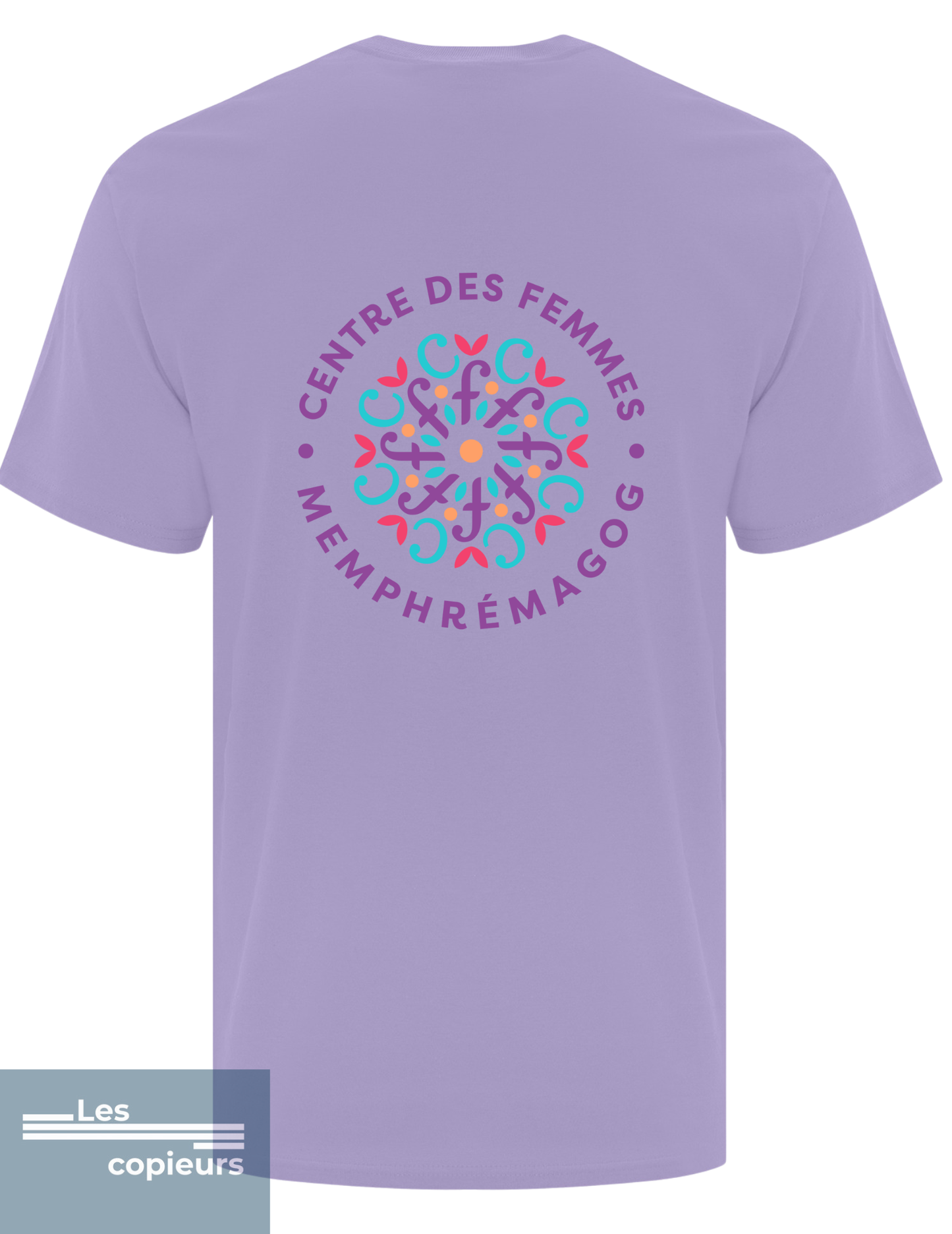 ATC1000 - T-shirt lavande – Centre des femmes Memphrémagog