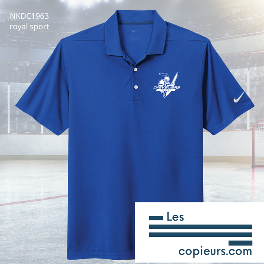 ESB-CH - Polo royal sport Nike Dri-FIT (enseignants et parents seulement)