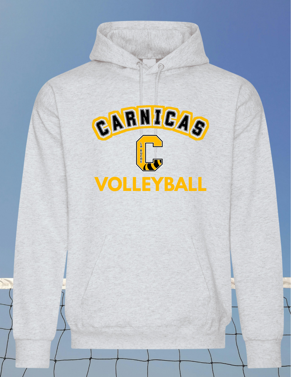 2500CV- Carnicas - Hoodie Beige Carnicas Volleyball