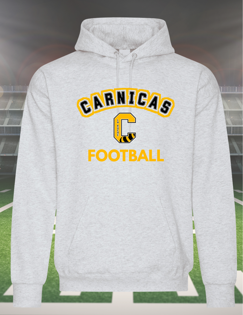 2500CF - Carnicas Football - Hoodie beige Carnicas