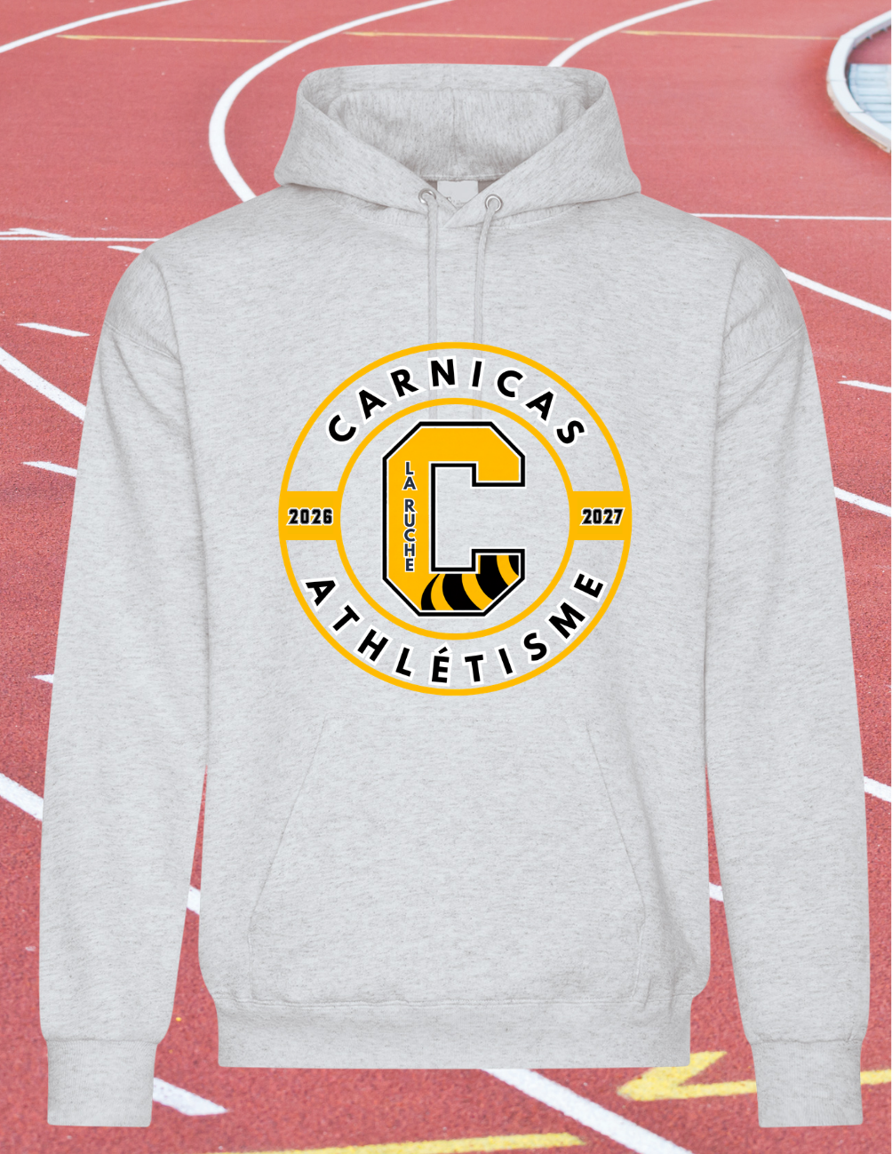 2500CAr - Carnicas Athlétisme - Hoodie Beige Carnicas