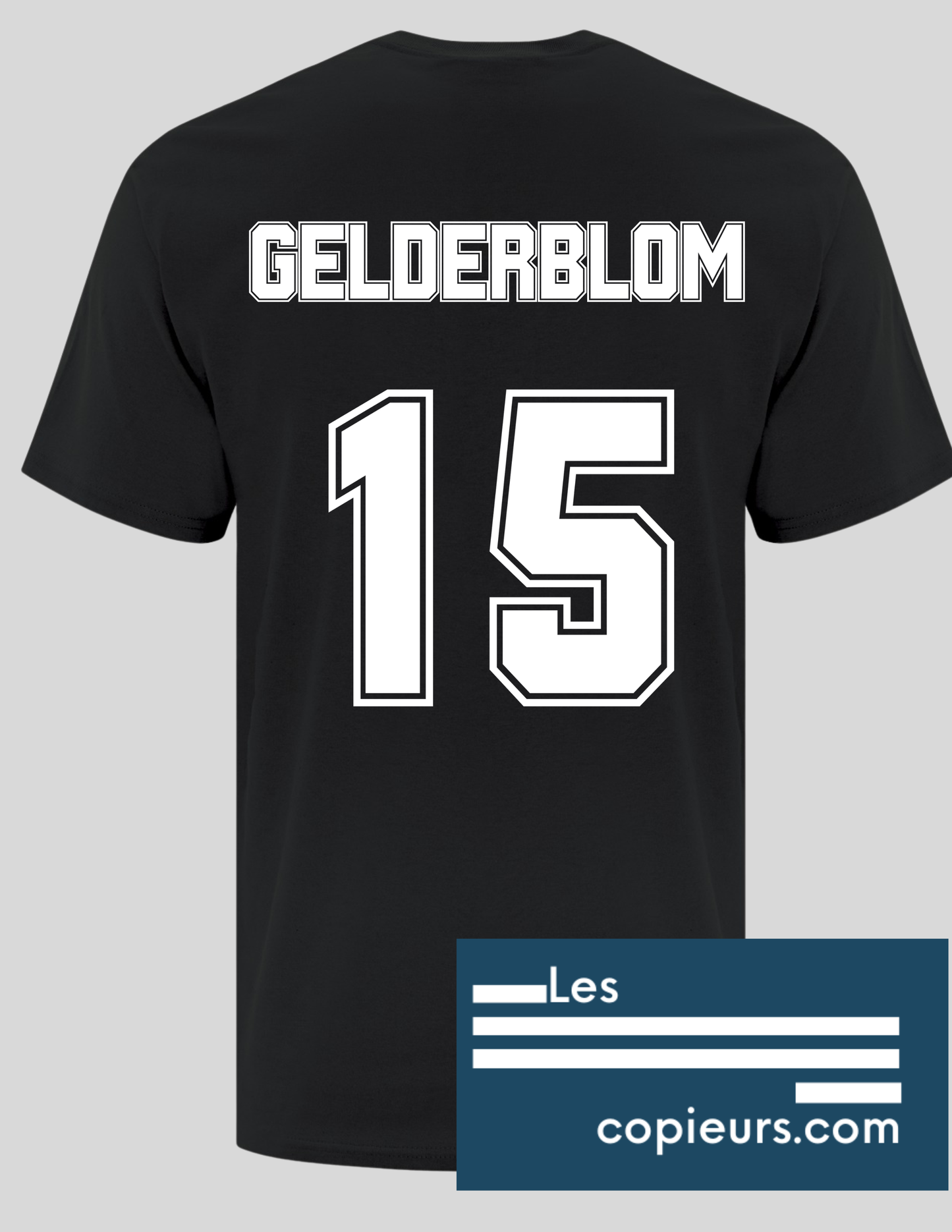 350MC-Barons Flagfoot  - T-shirt sport noir à manches-courtes en tissu technique