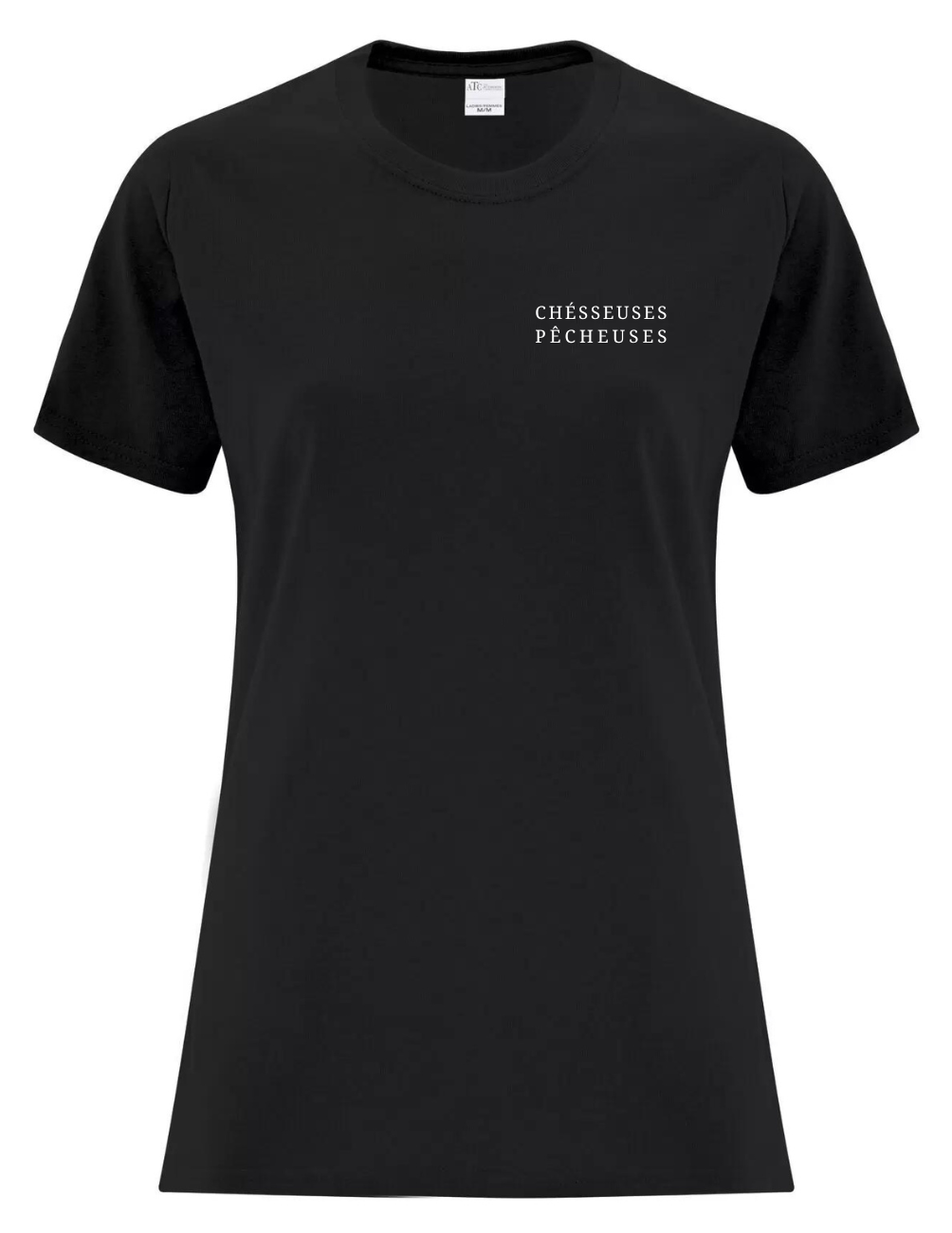 Les chésseuses pêcheuses -T-shirt noir