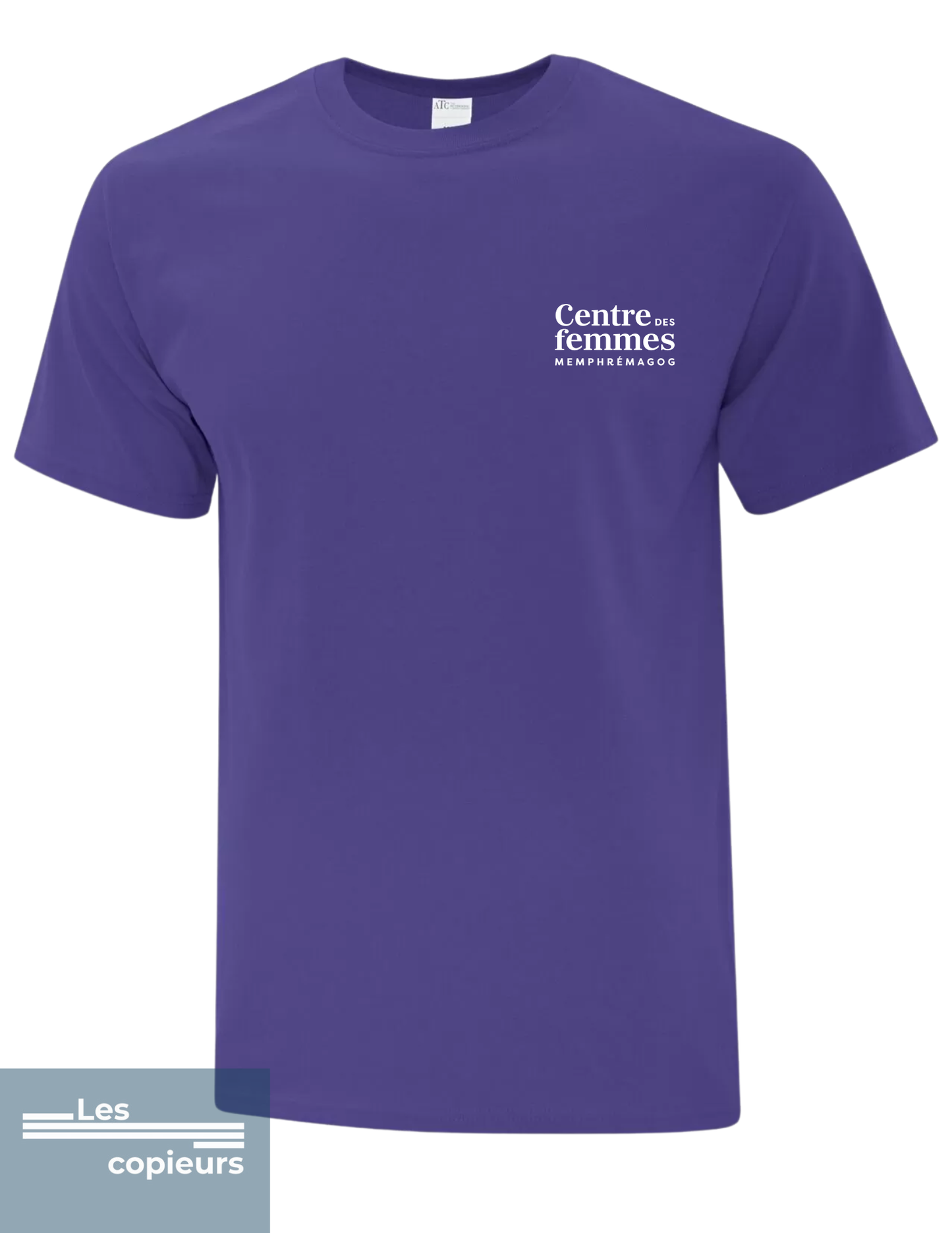ATC1000 - T-shirt mauve – Centre des femmes Memphrémagog