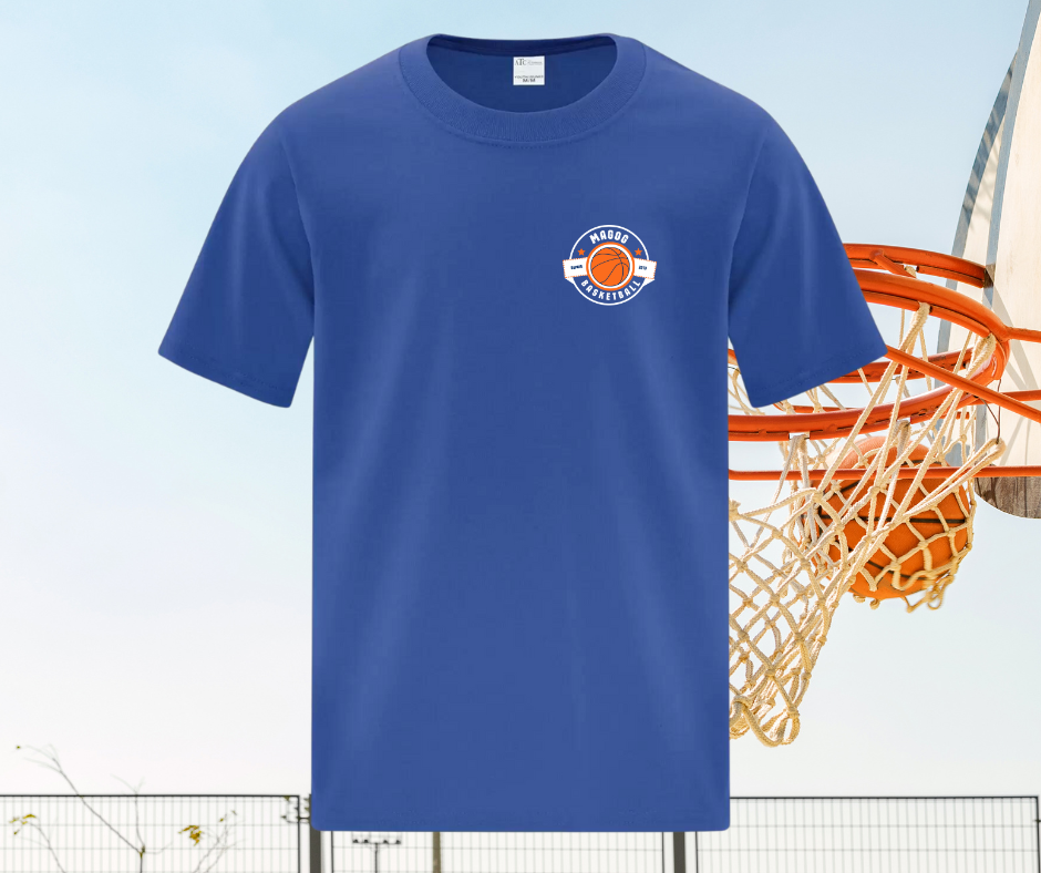 BM01 - T-shirt en coton-Basketball Magog