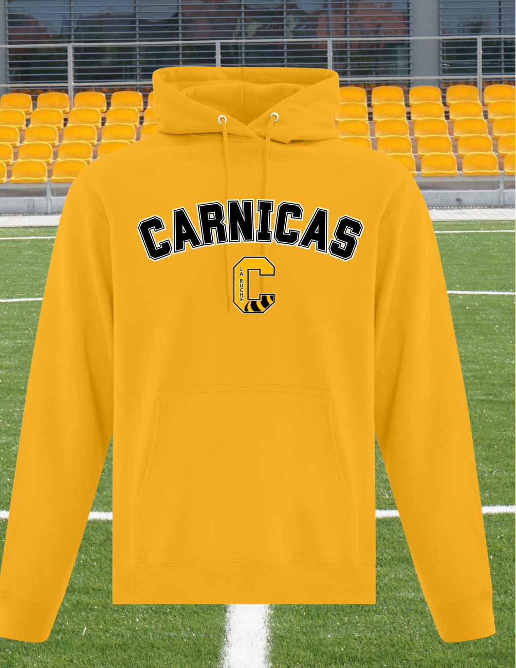 2500C - Carnicas - Hoodie jaune