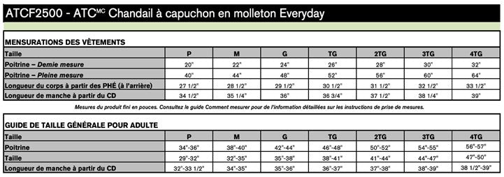 DR11 - Coton ouaté gris à capuchon - DEKHOCKEY La Ruche