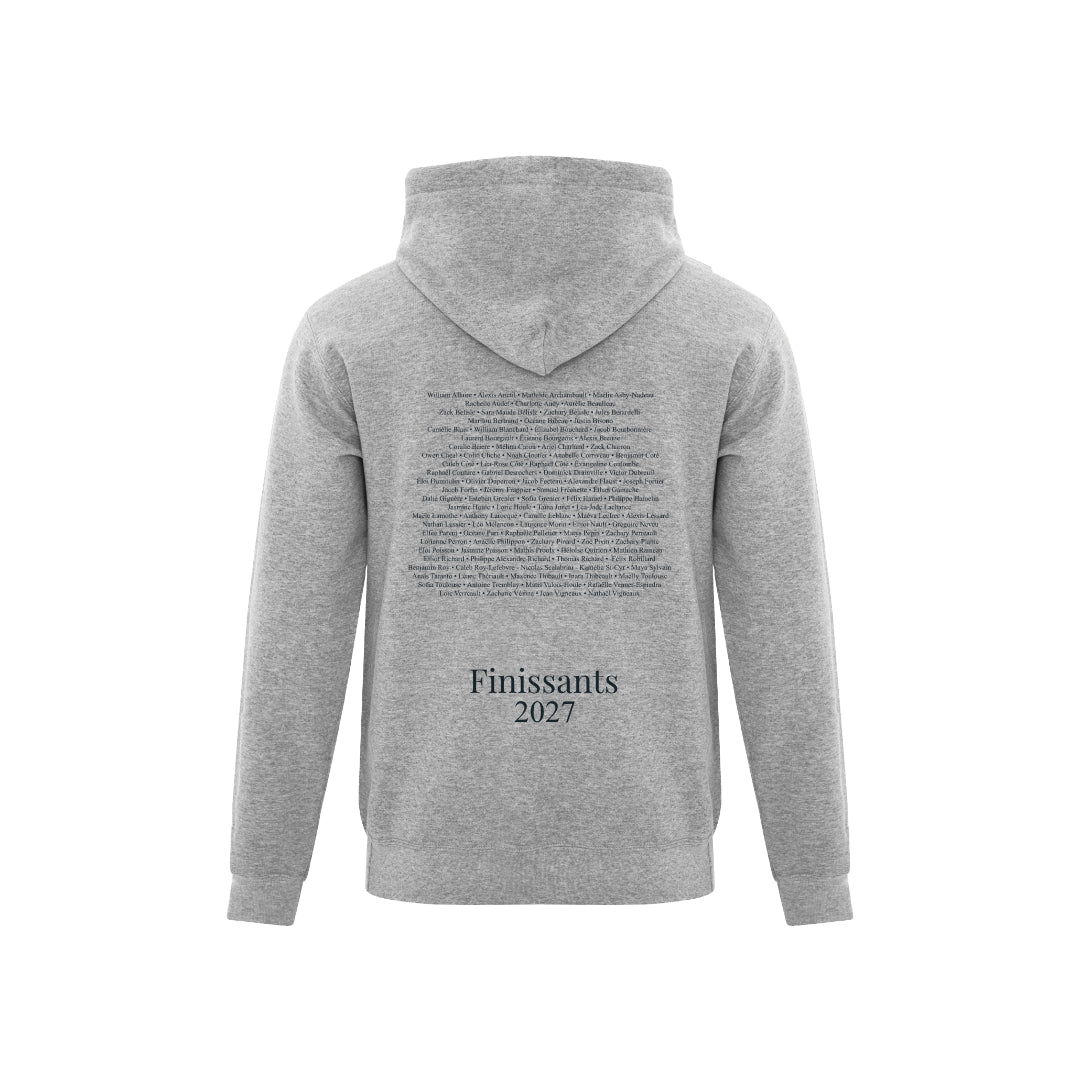 2500ESBF - Chandails en molleton gris des Finissants de l'École secondaire de Bromptonville 2027