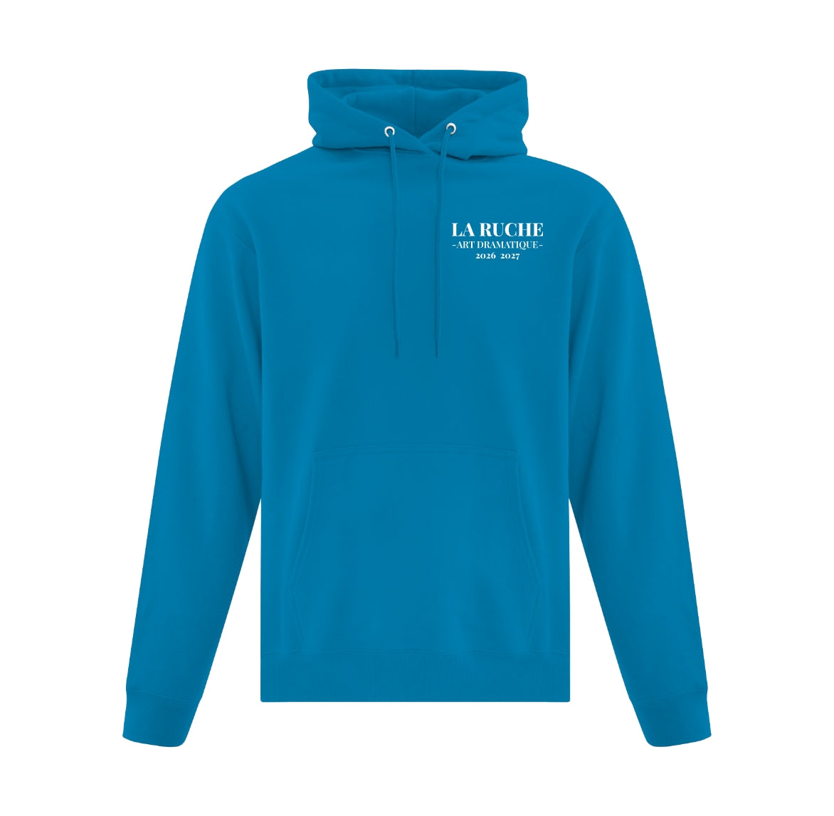 S2500RAD - Molleton à capuchon (Hoodie) saphir concentration Art Dramatique La Ruche