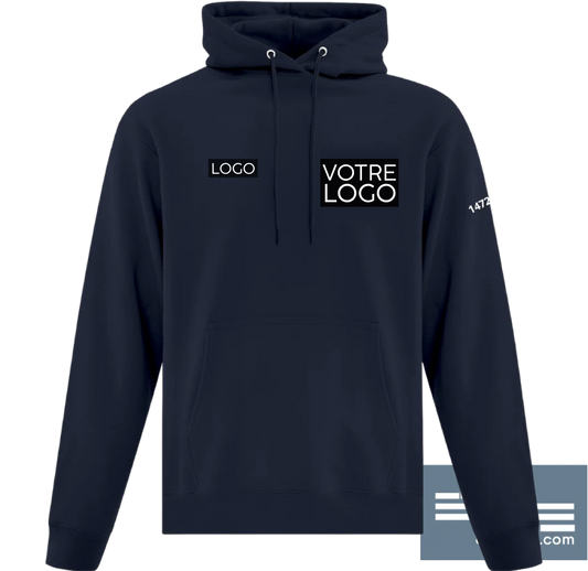 ATC2500 - Modèle boutique en ligne - Molleton en coton à capuchon