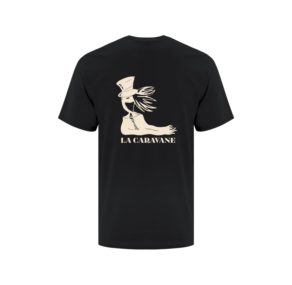 N1000RAD - T-shirt noir concentration Art Dramatique La Ruche
