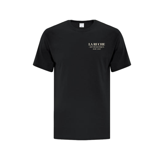 N1000RAD - T-shirt noir concentration Art Dramatique La Ruche