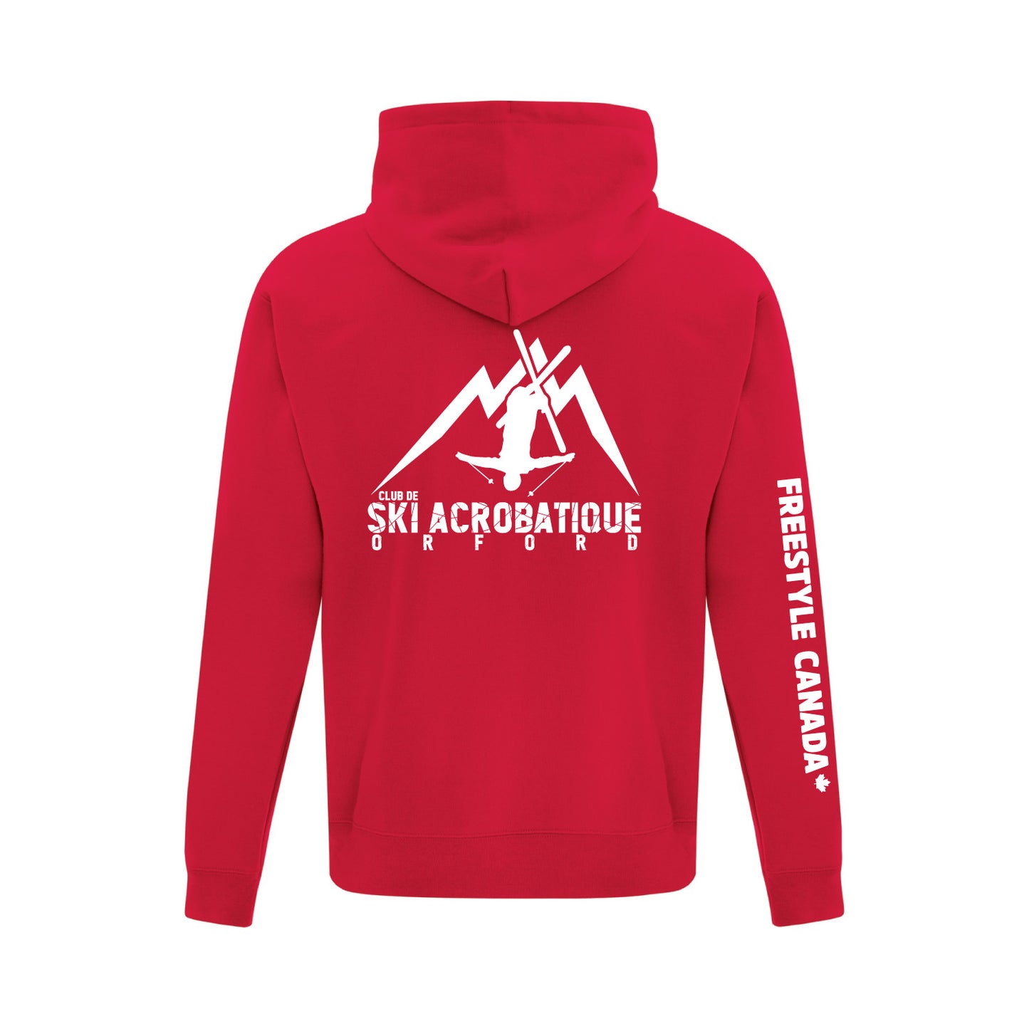 ATC2500-Ski acrobatique - Hoodie rouge
